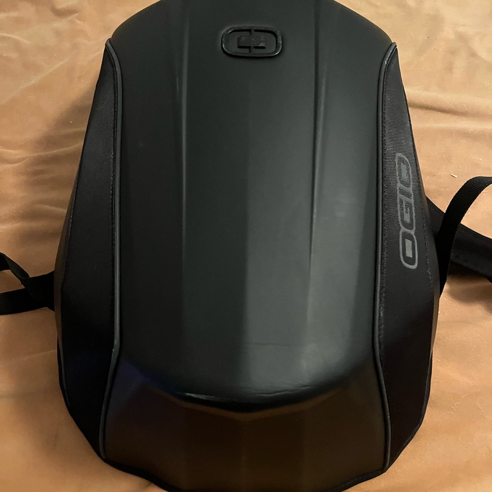 OGIO Black Hard Shell Backpack